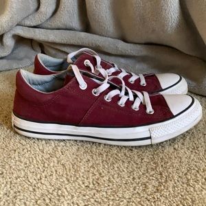 Maroon Converse